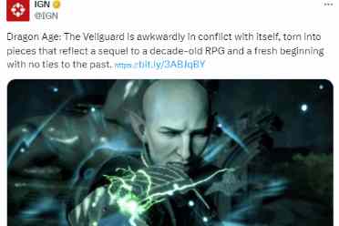 IGN批评《龙腾世纪4》被海外网友群嘲:EA又该充值?