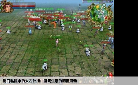 蜀门私服中的太古外挂：游戏生态的暗流涌动