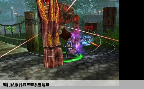 蜀门私服开启三宠系统解析